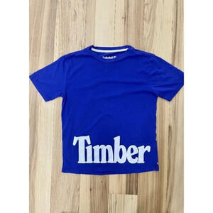 Timberland Kids Graphic Tee Blue Medium 10-12